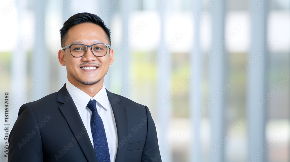 Young businessman in formal attire with a confident expression, looking directly at the camera, representing leadership, success, and corporate professionalism.
Young businessman in formal attire with a confident expression, looking directly at the camera, representing leadership, success, and corporate professionalism.