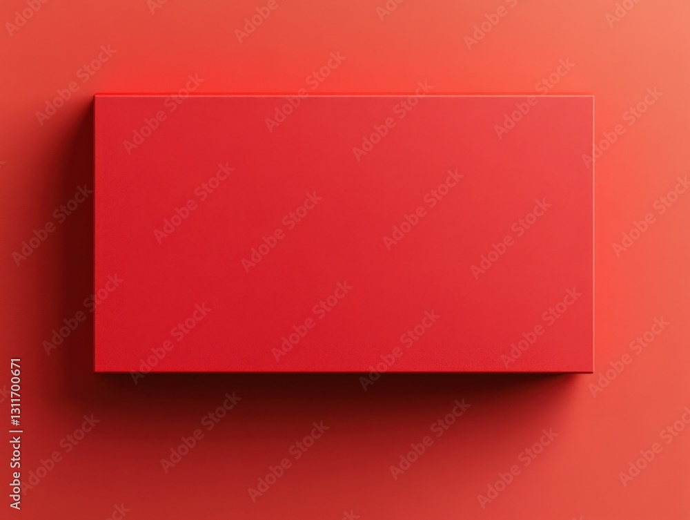 Bold and Minimal Red Rectangle Design Bold and Minimal Red Rectangle Design