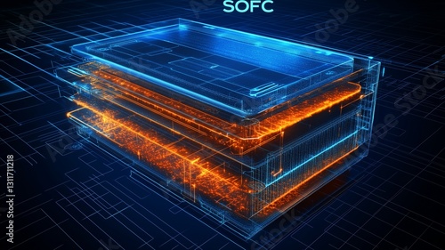 SOFC : solid oxide fuel cell