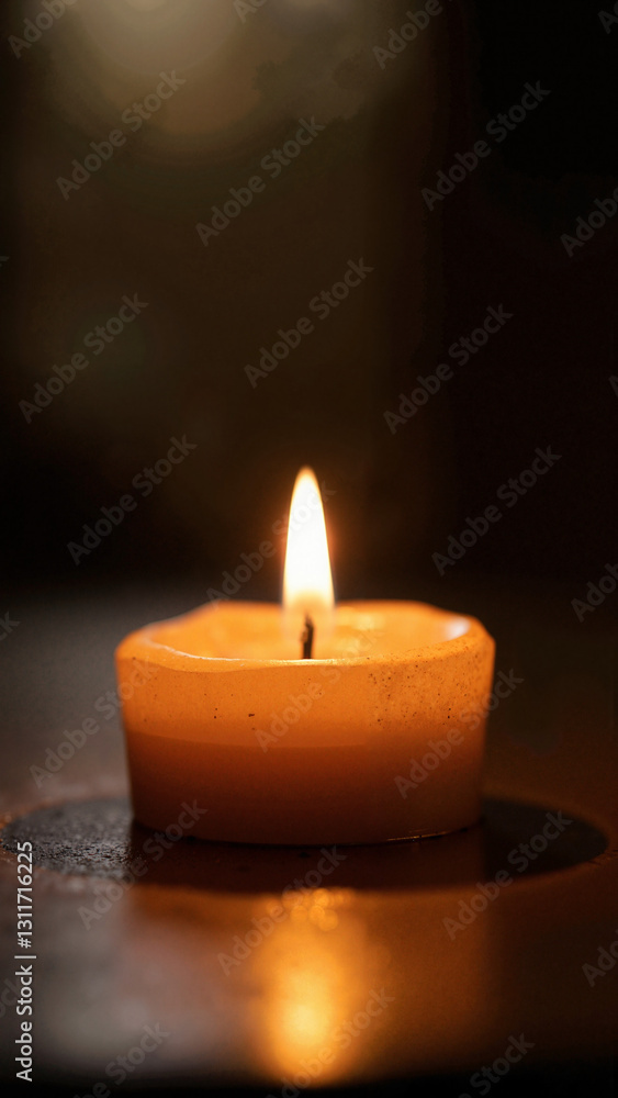 A flickering candle illuminating a darkened background, symbolizing hope and resilience for wellness blogs and mindfulness campaigns. A flickering candle illuminating a darkened background, symbolizing hope and resilience for wellness blogs and mindfulness campaigns.