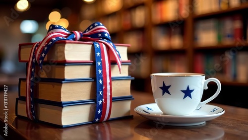bookstore’s Independence Day Reading Display