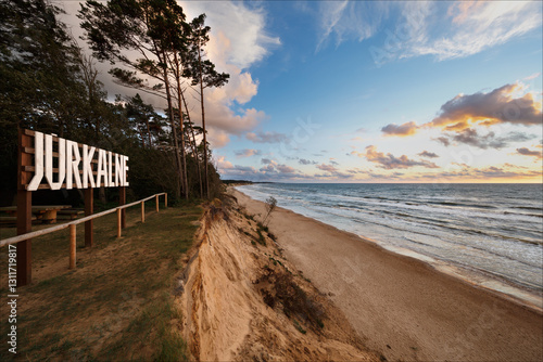 Fototapeta Naklejka Na Ścianę i Meble -  baltic sea,baltic beach