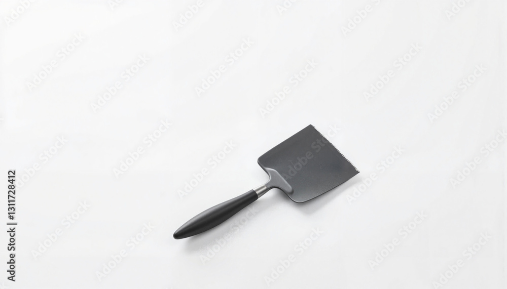 Gardening tool with serrated edge on white background Gardening tool with serrated edge on white background