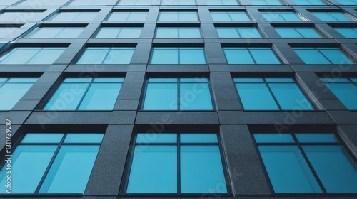 Minimalist, architectural, monochromatic, geometric, contemporary, floor-to-c...