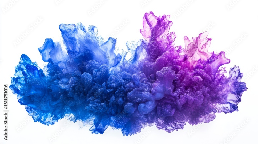 Obraz premium Generic High-resolution Gradient Perspective From Blue