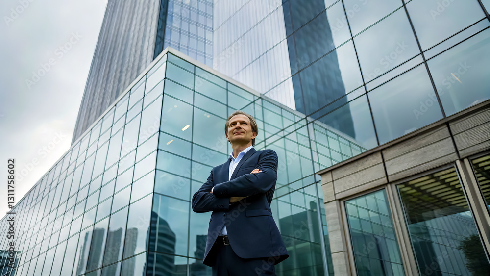 Confident Businessman Modern Cityscape Professional Portrait Successful Executive Urban Background Strong Leadership Image Ambitious Entrepreneur Confident Businessman Modern Cityscape Professional Portrait Successful Executive Urban Background Strong Leadership Image Ambitious Entrepreneur