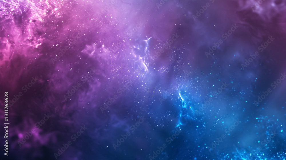 Fototapeta premium Random blue and purple background with ample copy space, offering versatility for various design needs.