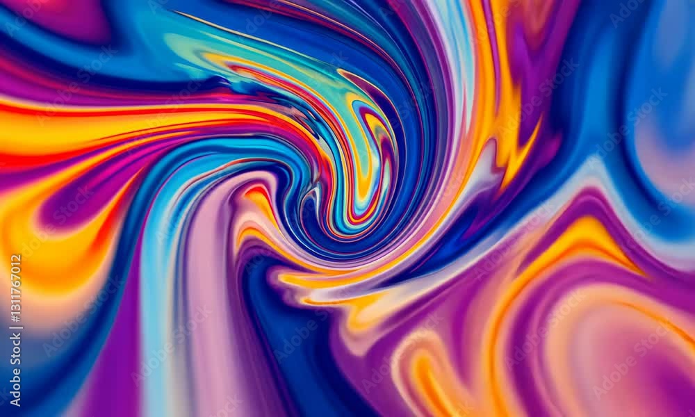 Colorful liquid swirl patterns: dynamic abstract flow in vivid hues Colorful liquid swirl patterns: dynamic abstract flow in vivid hues