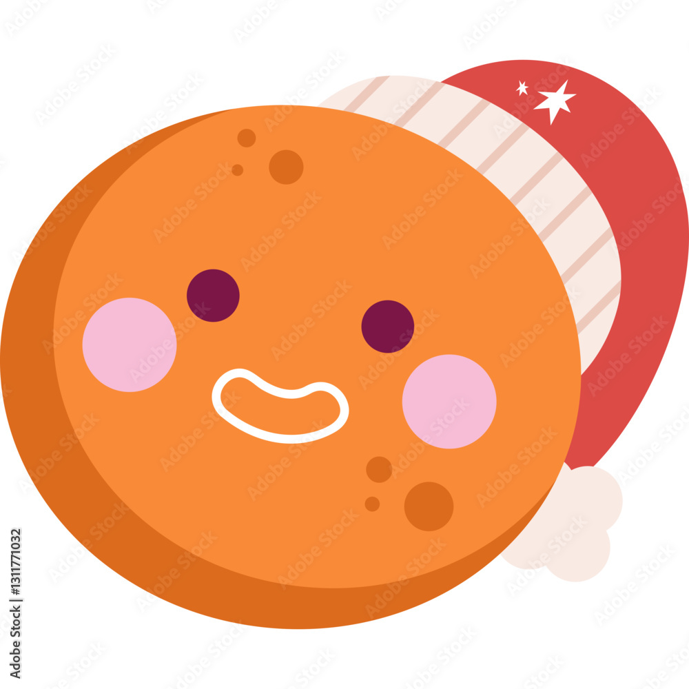 Obraz premium Christmas characters - illustration