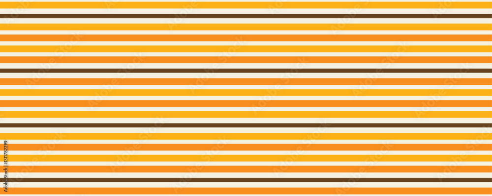 Obraz premium Brown and orange horizontal stripes.
