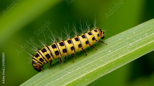 caterpillar, insect, nature, macro, butterfly, larva, animal, hairy, moth, leaf, green, bug, isolated, plant, wildlife, white, pest, black, close-up, closeup, worm, summer, grass, creature, insects photo