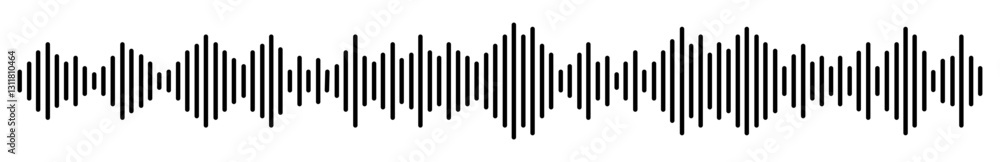 Equalizer icon with spectrum noise, soundwave for social network music player, podcast and audio recording. Equalizer icon with spectrum noise, soundwave for social network music player, podcast and audio recording.