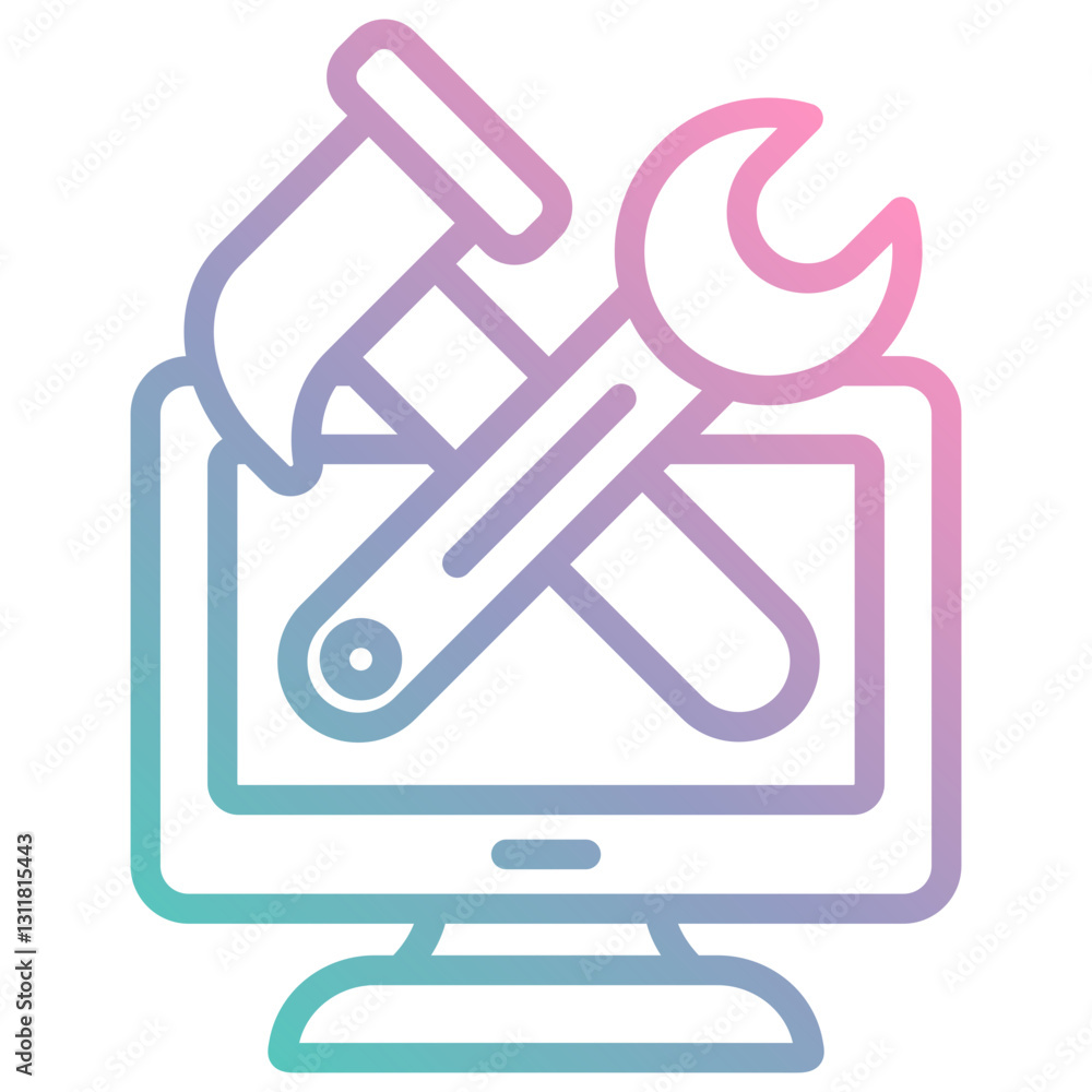 Work Tools Icon Work Tools Icon