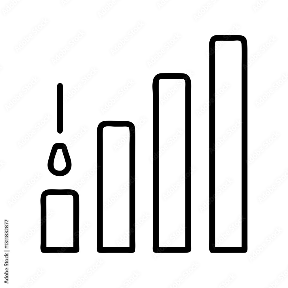 error bars icon, error bars line art - simple line art of error bars, perfect for error bars logos and icons error bars icon, error bars line art - simple line art of error bars, perfect for error bars logos and icons