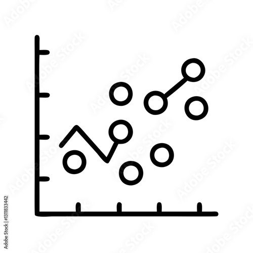 outlier icon, outlier line art - simple line art of outlier, perfect for outlier logos and icons