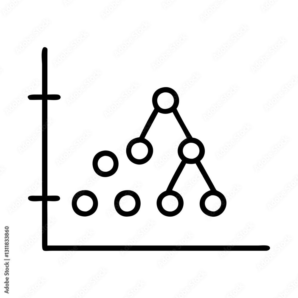standard deviation icon, standard deviation line art - simple line art of standard deviation, perfect for standard deviation logos and icons standard deviation icon, standard deviation line art - simple line art of standard deviation, perfect for standard deviation logos and icons