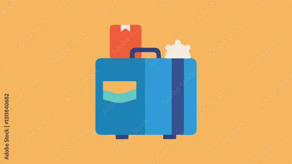 Travel Light A suitcase with just a few folded clothes and a travel book promoting the idea of traveling light and experiencing more with less. Travel Light A suitcase with just a few folded clothes and a travel book promoting the idea of traveling light and experiencing more with less.