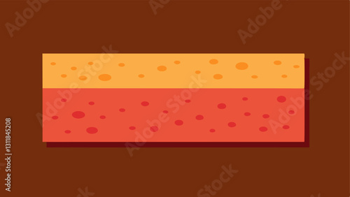 Skin Texture Improvement A rectangular section of skin with rough texture and bumps on the left contrasting with a silky eventextured surface on the right.