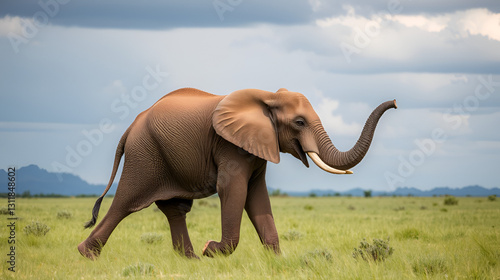 Feisty elephant