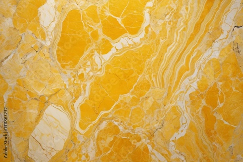 a close up of a yellow marble wall with a white background