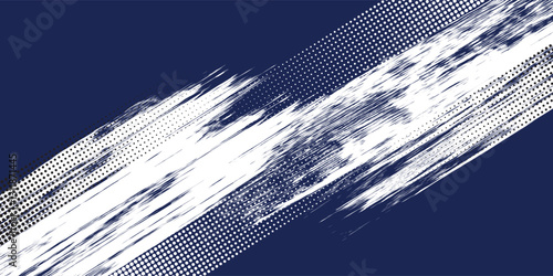 Abstract grunge graffiti dark blue spray paint brush. vector ilustrator