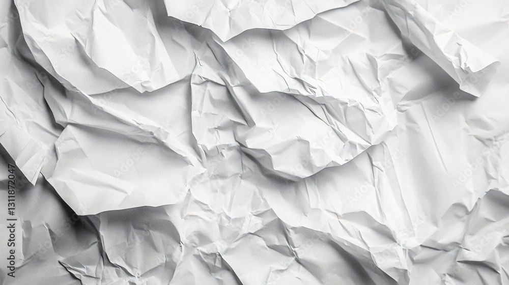 Obraz premium Crumpled paper texture for design use