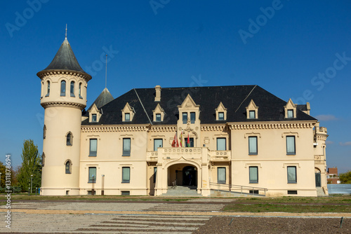 Front view of San José de Valderas Castle. Alcorcón, Spain