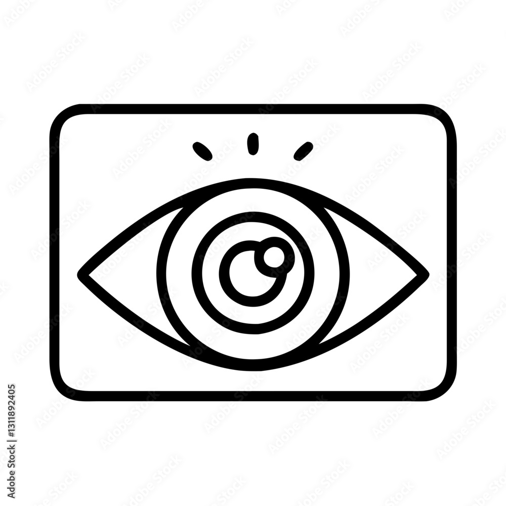 speaker view icon, speaker view line art - simple line art of speaker view, perfect for speaker view logos and icons speaker view icon, speaker view line art - simple line art of speaker view, perfect for speaker view logos and icons