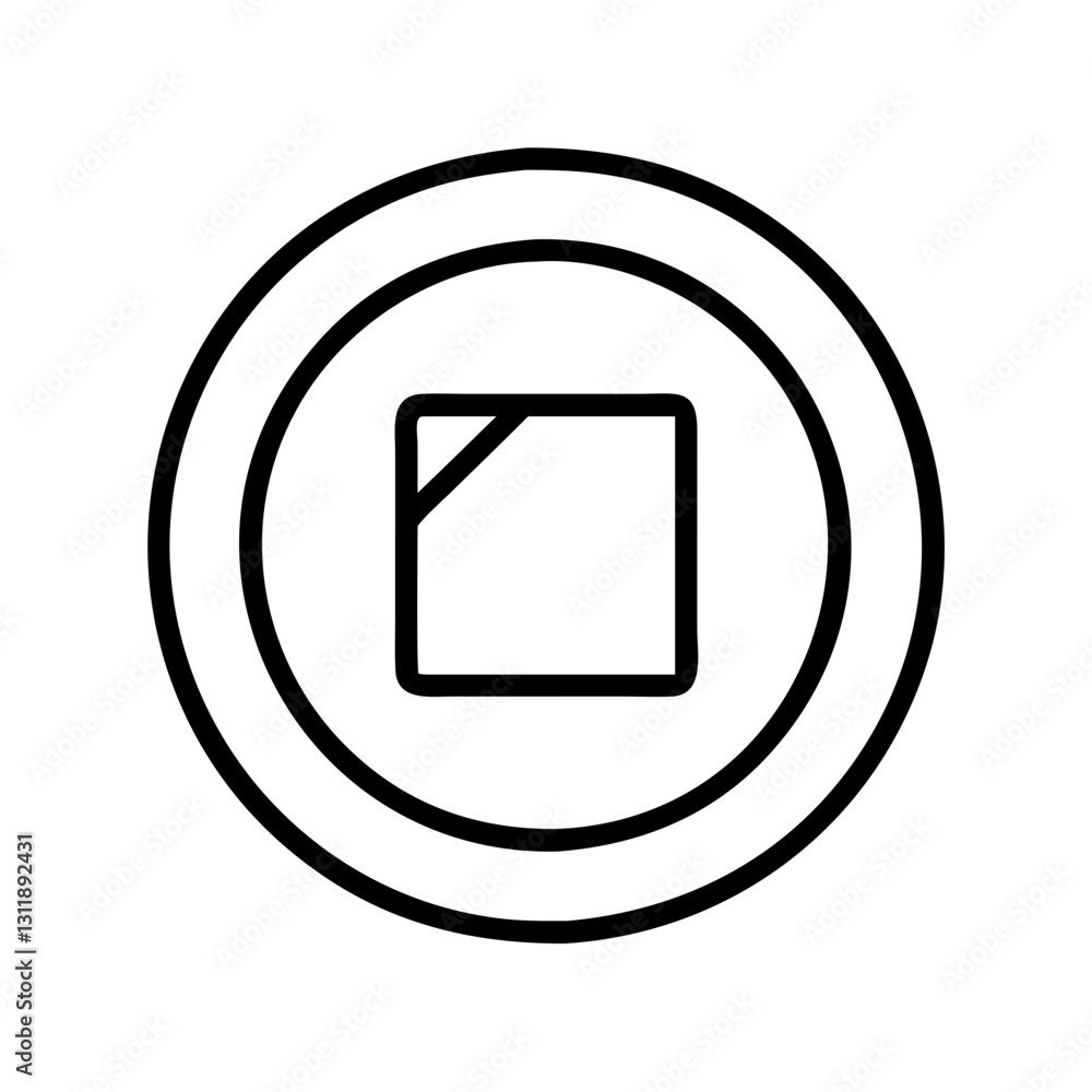 stop button icon, stop button line art - simple line art of stop button, perfect for stop button logos and icons stop button icon, stop button line art - simple line art of stop button, perfect for stop button logos and icons