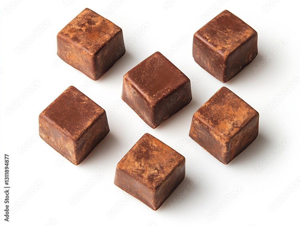 Delicious Gourmet Dark Chocolate Cubes Perfect for Sweet Treats and Desserts : Generative AI Delicious Gourmet Dark Chocolate Cubes Perfect for Sweet Treats and Desserts : Generative AI