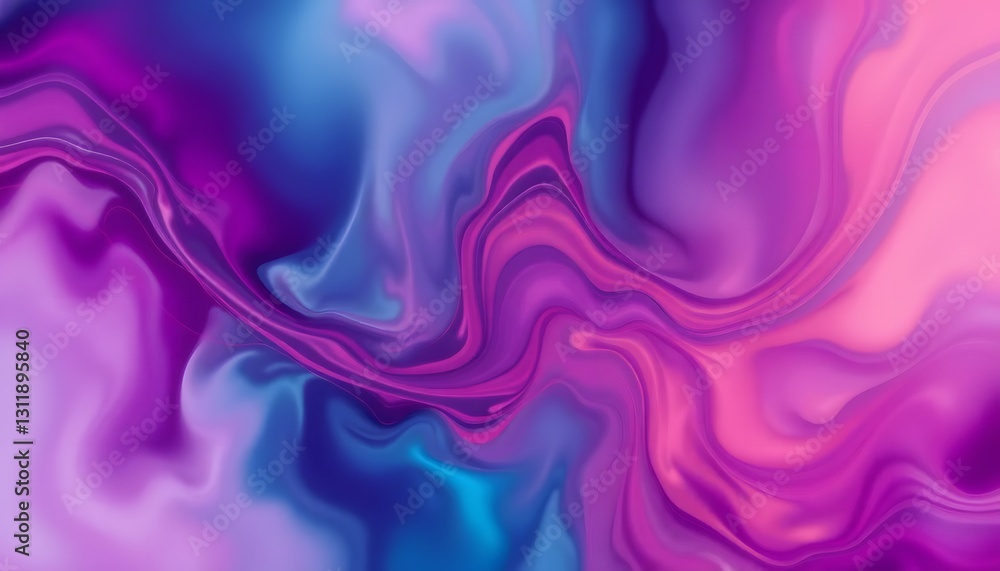 Fototapeta premium Abstract Fluid Swirls Background