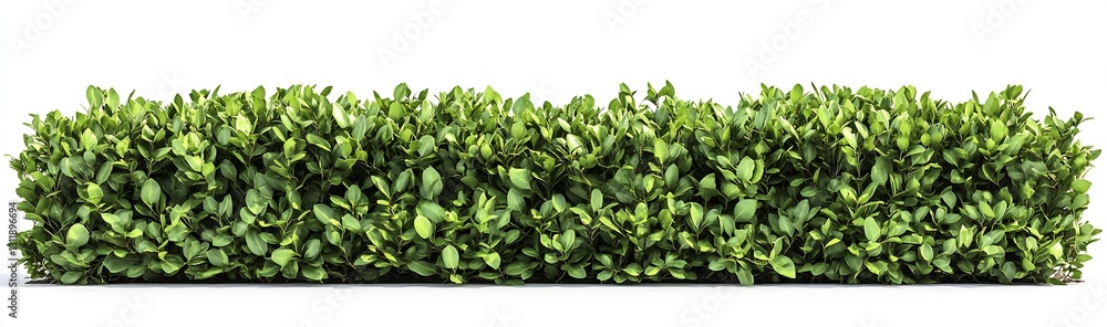 Vibrant green fresh hedge or bush representing nature and landscaping in outdoor settings : Generative AI Vibrant green fresh hedge or bush representing nature and landscaping in outdoor settings : Generative AI