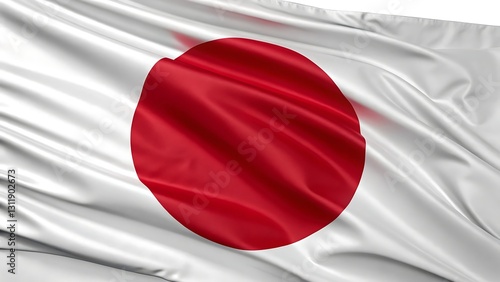 The Japanese Flag Billows Proudly, A Vibrant Crimson Sun Rising On A Field Of Pristine White, Symbolizing National Identity And Enduring Strength Free Download The Japanese Flag Billows Proudly, A Vibrant Crimson Sun Rising On A Field Of Pristine White, Symbolizing National Identity And Enduring Strength - GFXLoad