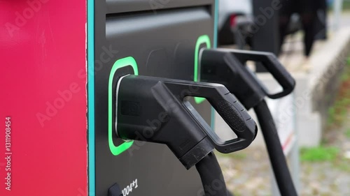 Wallpaper Mural Electrical vehicle fast chargers Torontodigital.ca