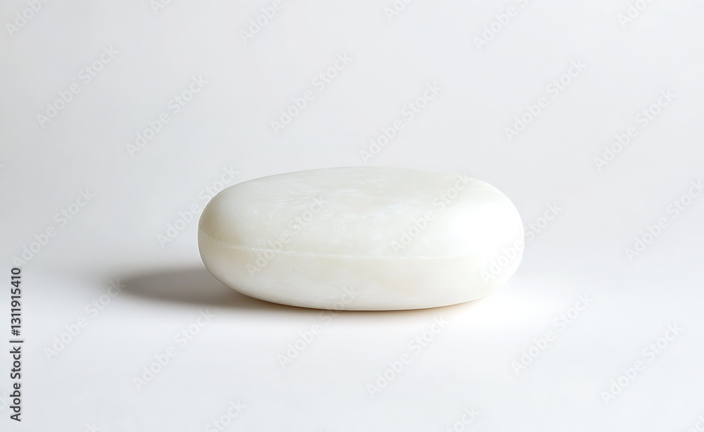 minimalist and elegant white soap bar isolated on a clean background perfect for skincare and wellness : Generative AI minimalist and elegant white soap bar isolated on a clean background perfect for skincare and wellness : Generative AI