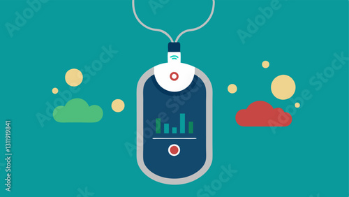 Wearable Air Quality Monitor A small portable device worn around the neck that tracks air quality levels providing live statistics and alerts regarding pollutants.