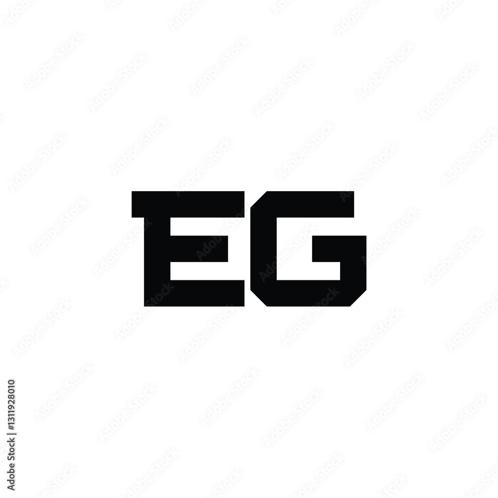 EG monogram logo design letter text name symbol monochrome logotype alphabet character simple logo EG monogram logo design letter text name symbol monochrome logotype alphabet character simple logo