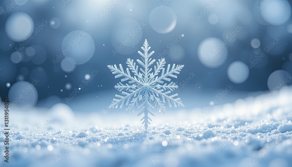 Snowflake close-up winter wonderland nature photography cool environment macro view intricate design Snowflake close-up winter wonderland nature photography cool environment macro view intricate design