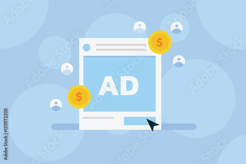 Social Media Ad spend, Social media advertising sending traffic, Social media advertising generating revenue. Paid ad campaign.