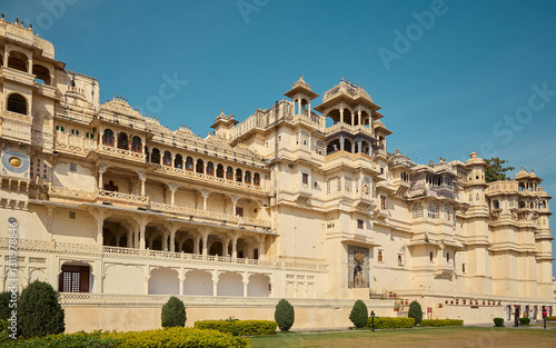 City palace in Udaipur city, India