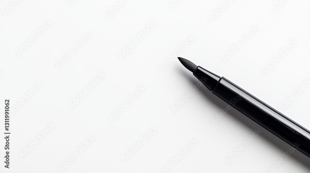 banner material, posters, and materials for making presentations. marker on white background for text space banner material, posters, and materials for making presentations. marker on white background for text space
