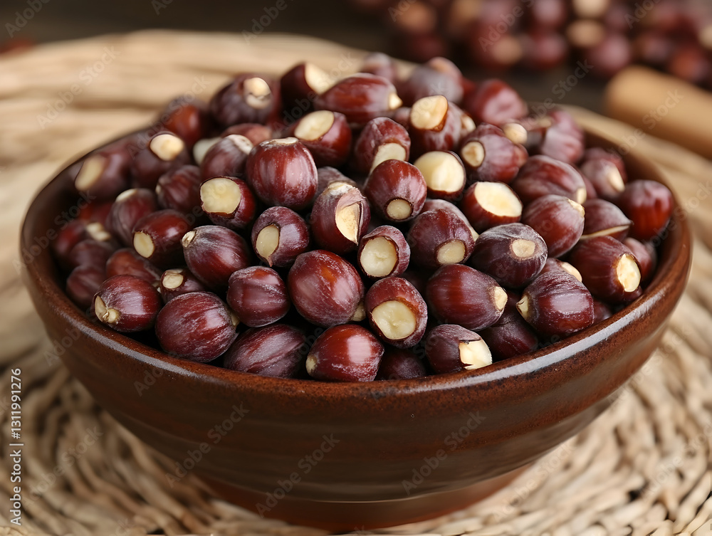 Obraz premium Roasted Chestnuts