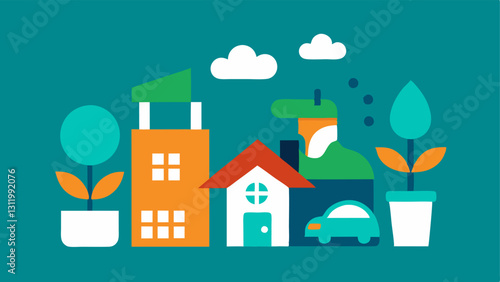 These descriptions can be used to guide the creation of vector illustrations that effectively promote ecofriendly home goods.