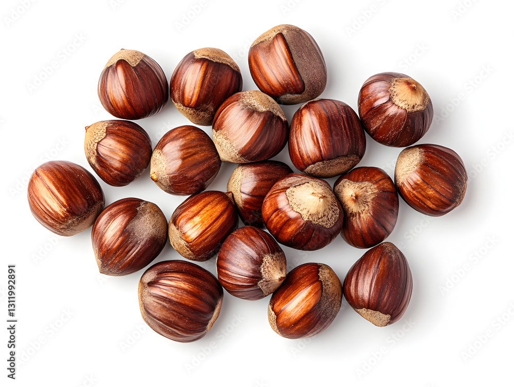 Obraz premium Roasted Chestnuts