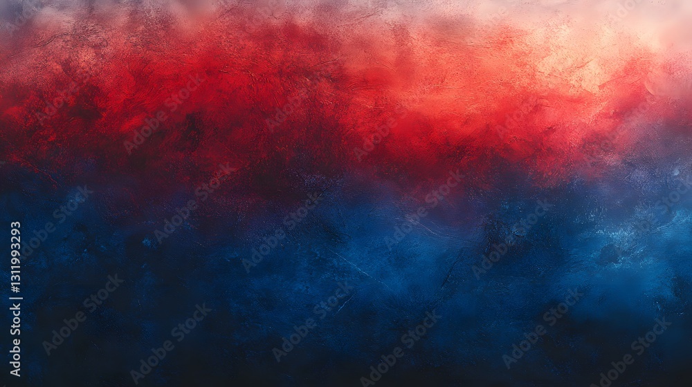 Fototapeta premium Abstract grunge background with red and blue color gradients