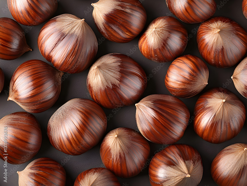 Obraz premium Roasted Chestnuts