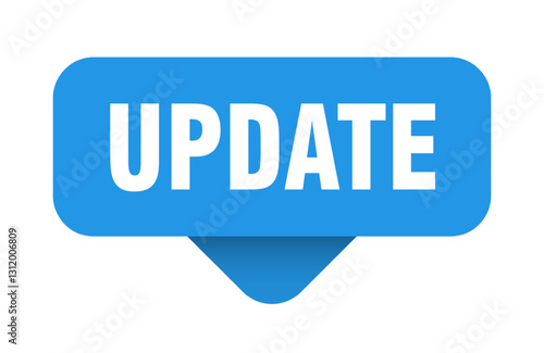 update sticker. update sign on transparent background