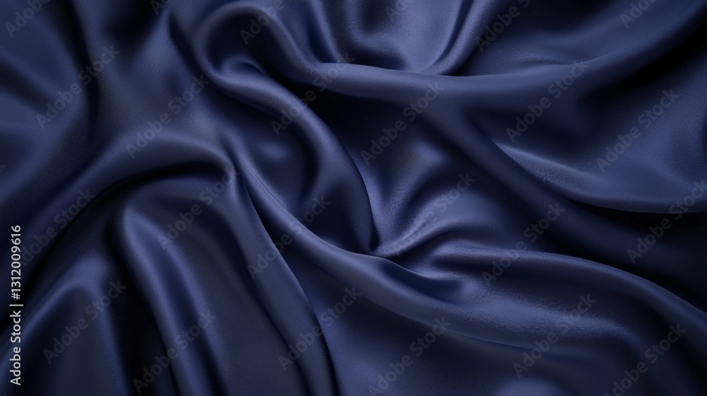 Fototapeta premium Smooth Indigo to Navy Fade Background for Studio Use