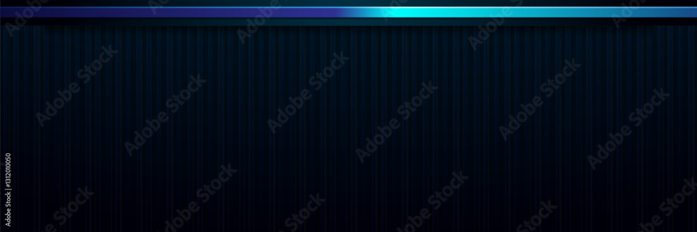 Obraz premium Abstract blue teal stripe dark backdrop design