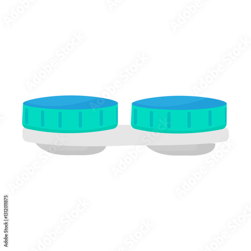 vector storage place contact lens